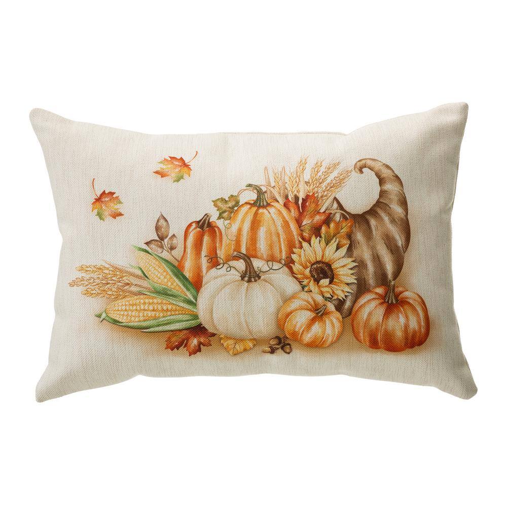 Glitzhome 18 x 18 Inch Thanksgiving Embroidered Pillow, Set of One - Fry's  Food Stores