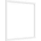3/8 in. x 38 in. x 34 in. Prescott White PVC Decorative Wall Panel (2-Piece)