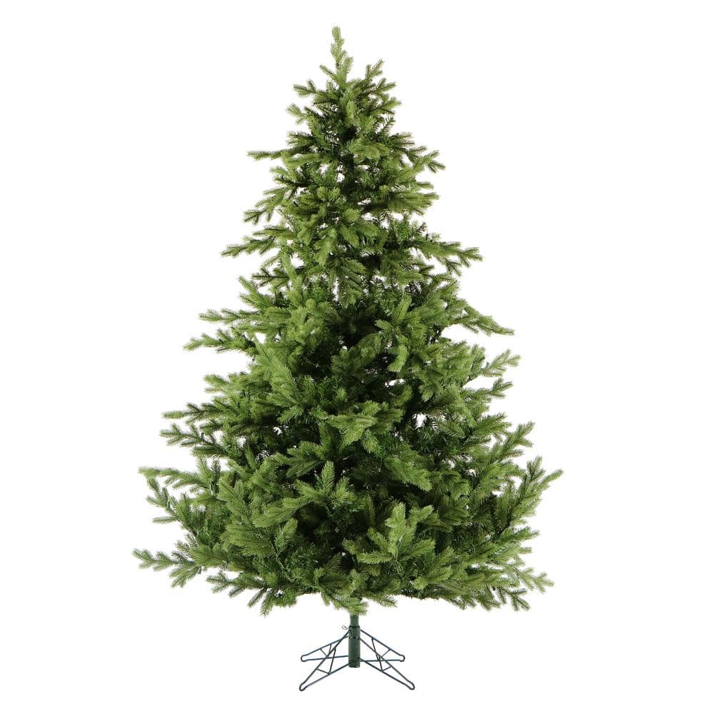 9.0-ft. Foxtail Pine Green Artificial Christmas Tree, No Lights