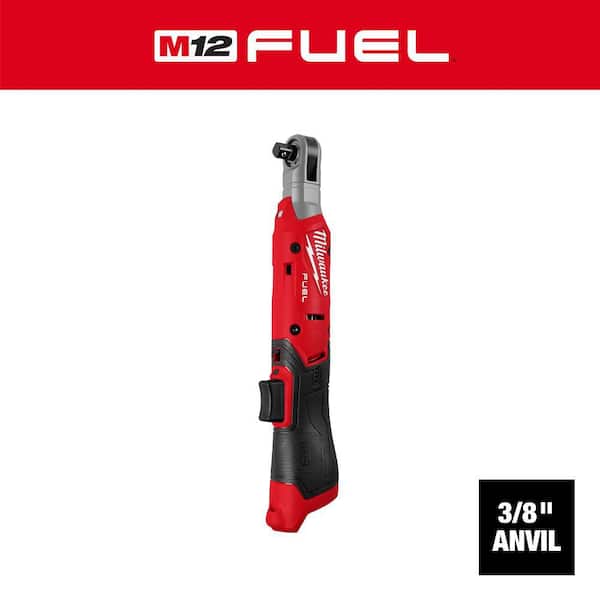 M12 12V Lithium-Ion 3/8 in. Cordless Ratchet (Tool-Only)