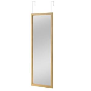 15.7 in. W x 51.2 in. H Rectangular Wood Framed Wall Mount Modern Decorative Bathroom Vanity Mirror