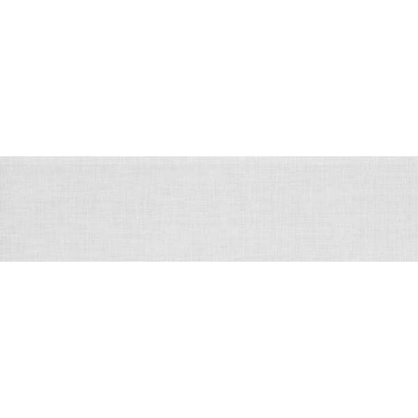 Royal Linen White Bullnose 3 in. x 12 in. Matte Porcelain Floor and Wall Tile Trim (20 linear feet/Case)