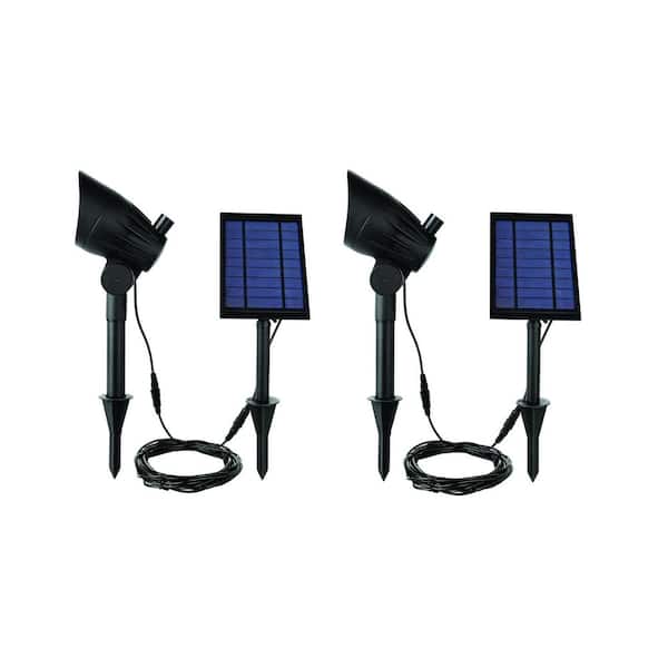 Solar Black LED 100 Lumen Metal Spotlight Solar Black LED 100 Lumen Metal Spotlight