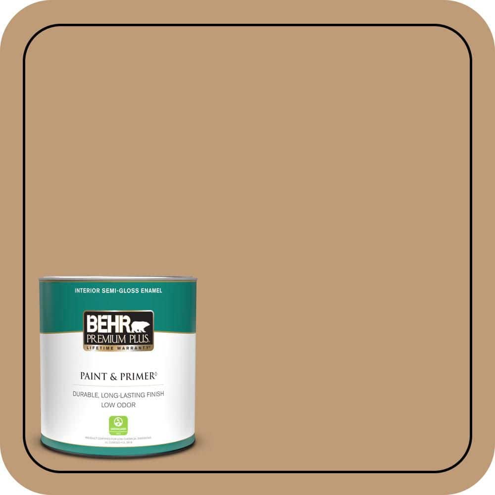 1 qt. #PPU4-06 Teatime Semi-Gloss Enamel Low Odor Interior Paint & Primer price history on PriceWatchPro