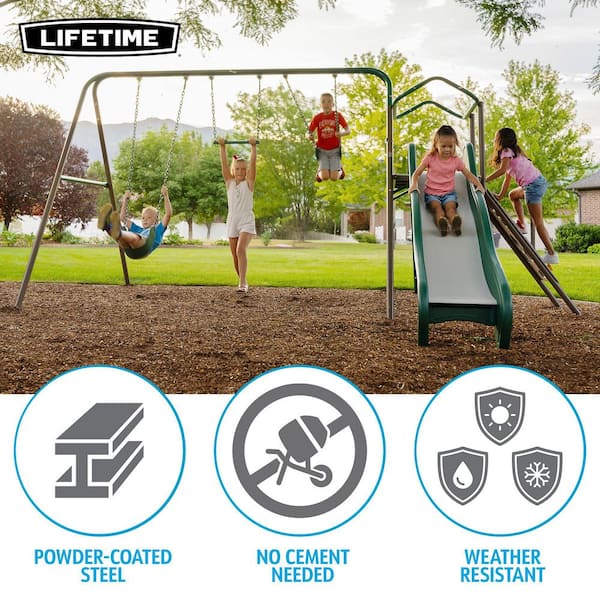 Climb and Slide Playset