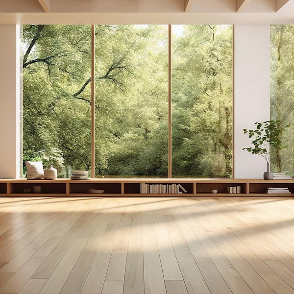 Bedrosians Del Mar French Oak Harbor 0.05 in. T x 5 in. W Click-Lock Wire Brushed Engineered Hardwood Flooring (30.68 sq. ft./ctn)