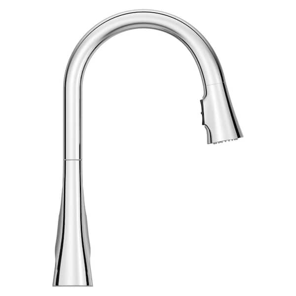 Norden Single-Handle Pull-Down Sprayer Kitchen Faucet in Polished Chrome