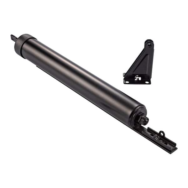 IDEAL SECURITY Quick-Hold Heavy Storm Door Closer with Torsion Bar (Black)