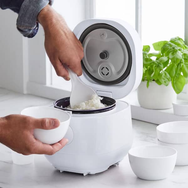  4 Cups Rice Cooker: Home & Kitchen