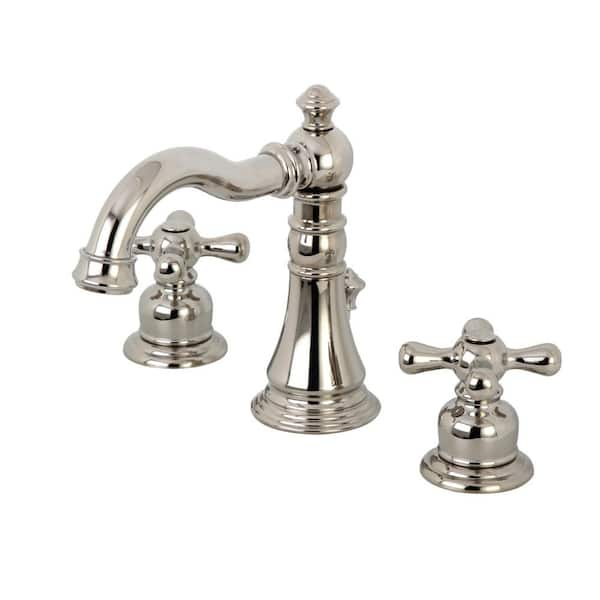 Kingston Brass American Classic 8 In. Widespread 2-Handle Bathroom ...