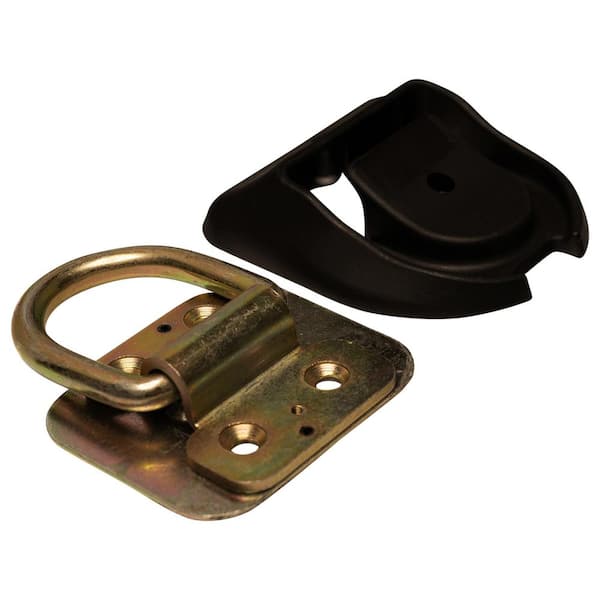 CROC, Universal Anchor or Dock Lock, Collapsible Steel Cleat with Security Screws and Heavy Plastic Cover