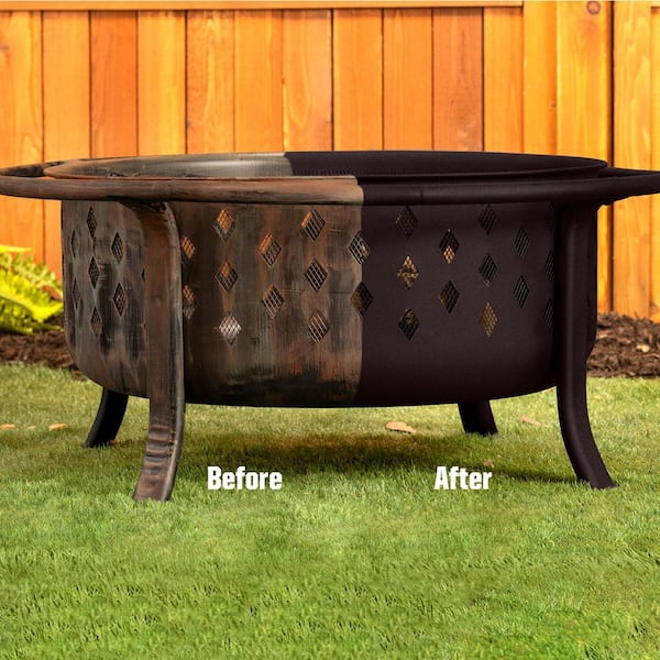 Rust-Oleum 241169 Specalty Hgh Heat Ultra Sem-Gloss Black Spray