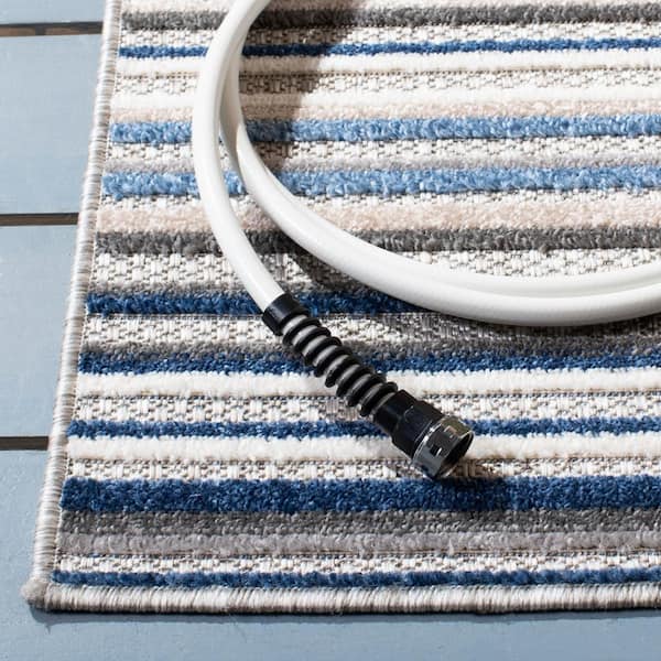 SAFAVIEH Cabana Eglantina Indoor/ Outdoor Waterproof Patio Stripe