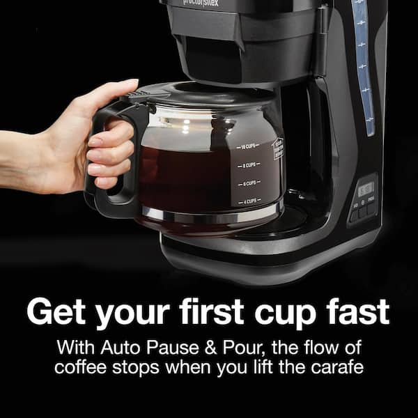 Hamilton Beach Coffee Maker, 5 Cup, FrontFill Compact
