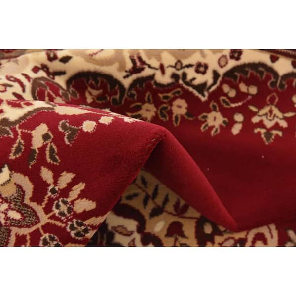 Reza Washington Burgundy 9' 0 x 12' 0 Area Rug