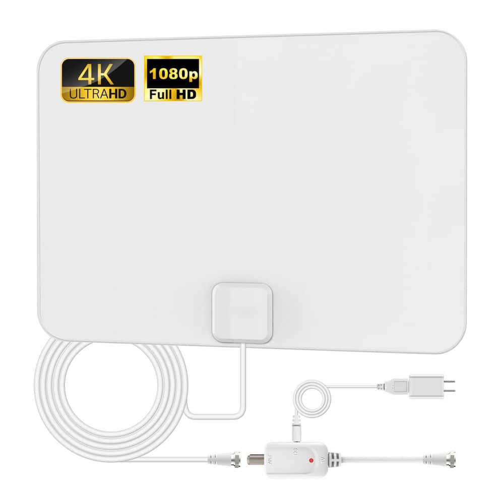 250 mile Reception Amplified Detachable Signal Amplifier Digital Amplified HDTV and 4K Digital Indoor Antenna VHF UHF price history on PriceWatchPro