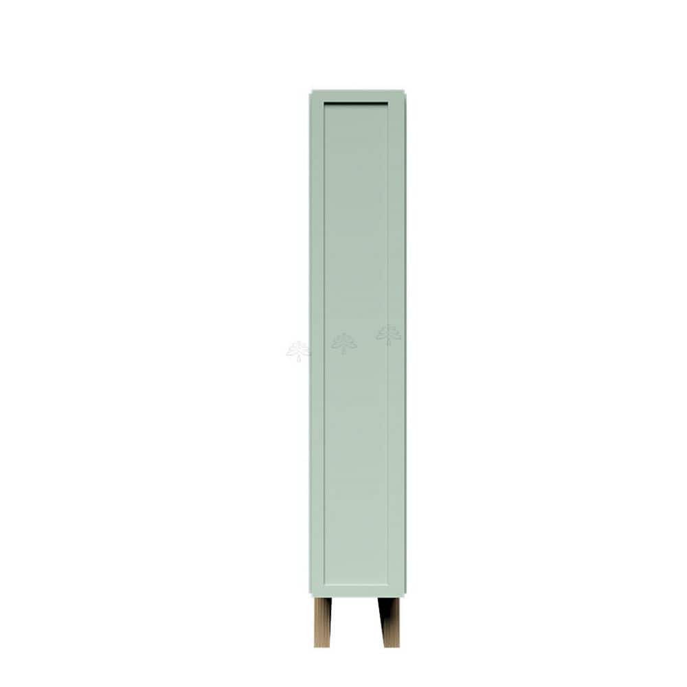 Slim Shaker Assembled 9 in. W x 34.5 in. H x 24 in. D Spice Base Kitchen Cabinet in Green price history on PriceWatchPro