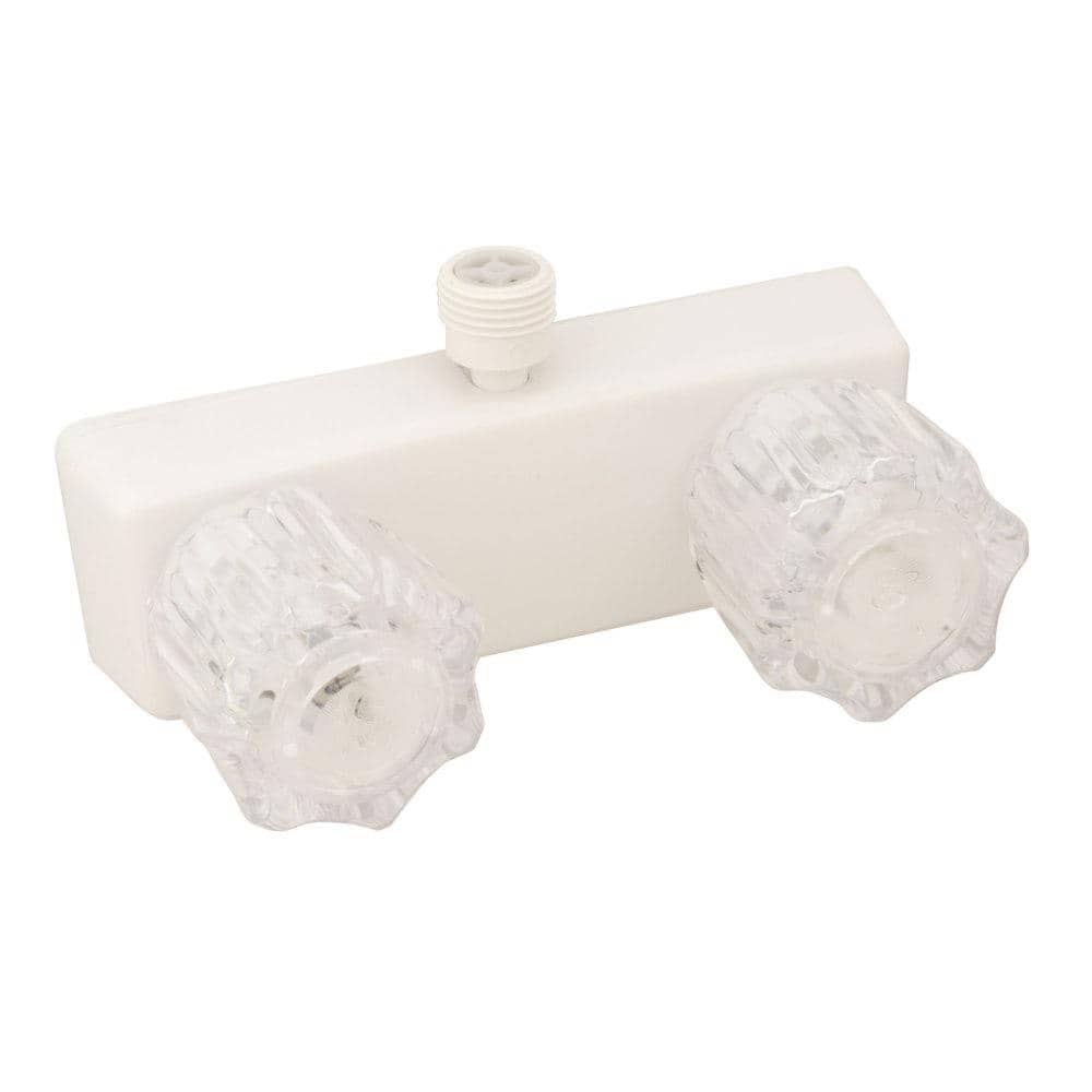 Shower Valve - 4 in., White D-Spud price history on PriceWatchPro