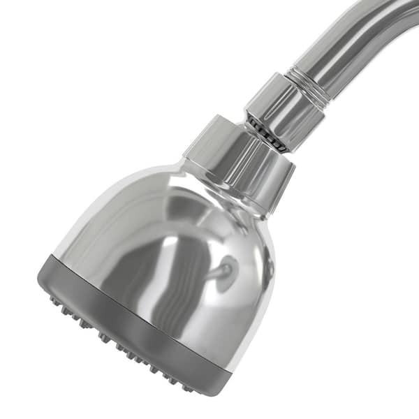 Glacier Bay Aragon 3-Handle 1-Spray Tub and Shower Faucet in Chrome Valve Included 
