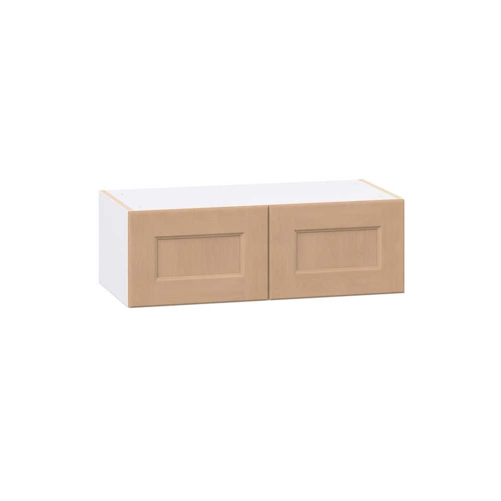 Lakewood 30 in. W x 14.75 in. D x 10 in. H Assembled Shaker Wall Bridge Kitchen Cabinet in Sugar Cookie price history on PriceWatchPro