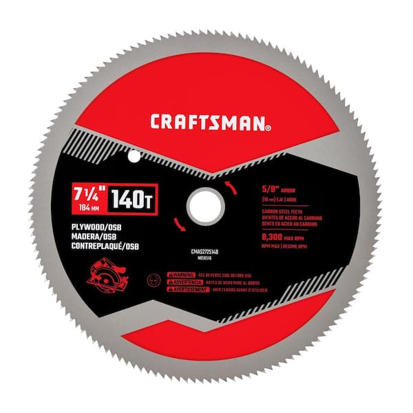 7-1/ 4-in. 140-Tooth Circular Saw Blade