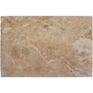 Porcini 2 in. x 16 in. x 24 in. Brushed Travertine Pool Coping (40 Pieces/106.8 sq. ft./Pallet)