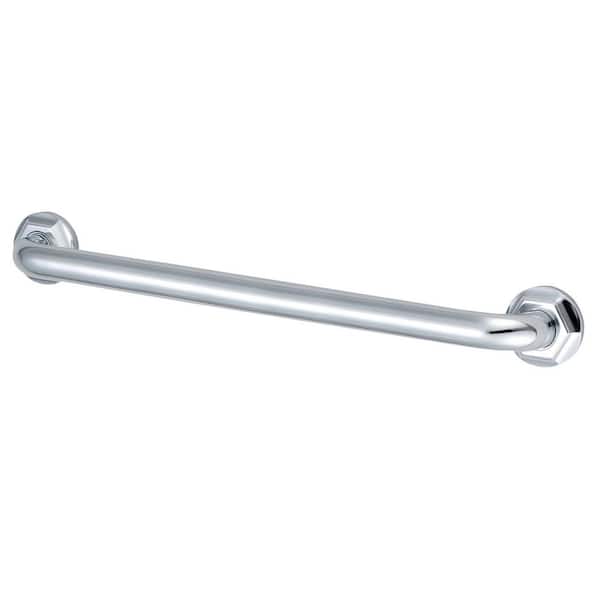 Kingston Brass Metropolitan 32 in. x 1-1/4 in. Grab Bar in Polished Chrome