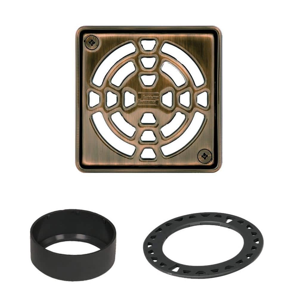 Kerdi-Drain 4 in. Oil-Rubbed Bronze Grate price history on PriceWatchPro