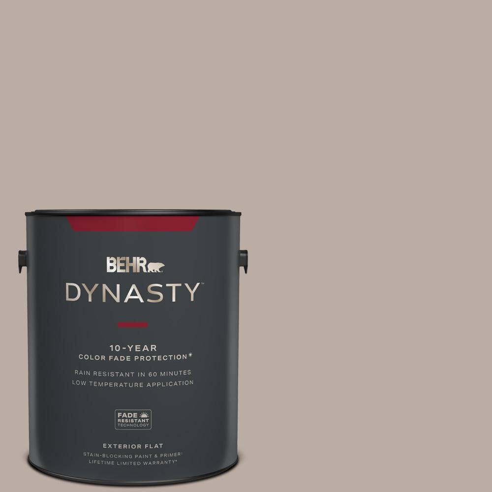 BEHR DYNASTY 1 gal. N2003 Nightingale Gray Flat Exterior Stain