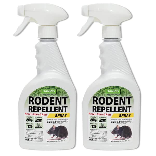 Harris 20 oz. Rodent Repellent Essential Oil Spray (2 Pack)