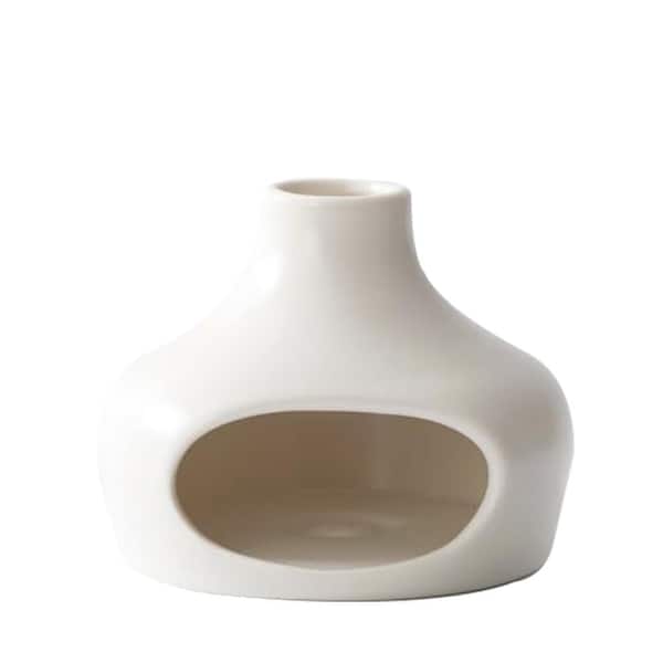 Ceramic Incense Holder with Chimney for Aromatherapy and Meditation