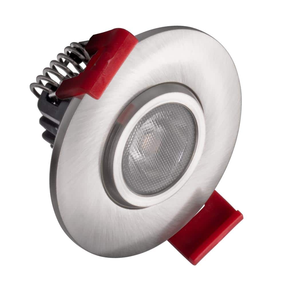2 in. Nickel 4000K Remodel IC-Rated Recessed Integrated LED Gimbal Downlight Kit price history on PriceWatchPro