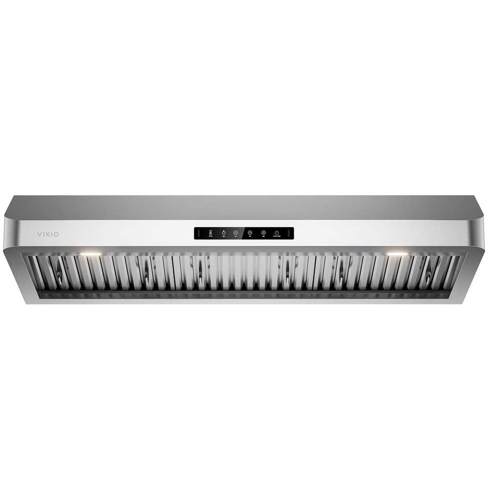 VIKIO 42 in. 900CFM Ducted Under Cabinet Range Hood in Stainless Steelwith Gesture Control and Safe Filters