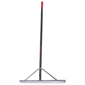 Rake With Razor Razor-Back 36 in. Aluminum Landscape Rake 2916500 - The Home Depot