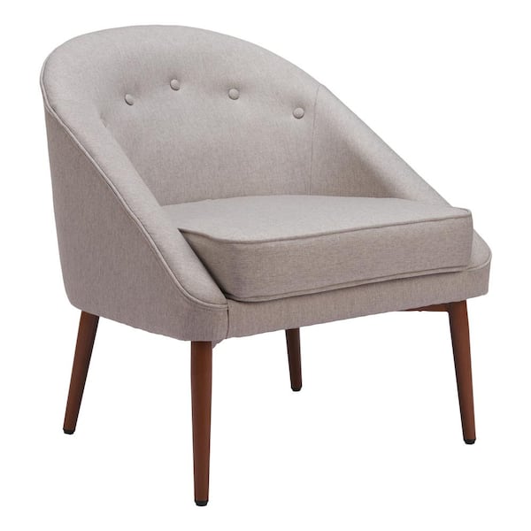 ZUO Carter Gray Accent Chair