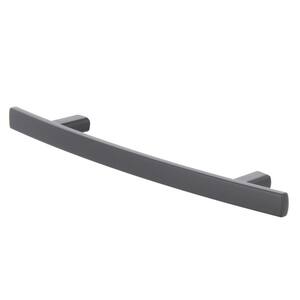 Contemporary Beam 5-1/16 in. (128 mm) Matte Black Classic Cabinet Pull (25-Pack)