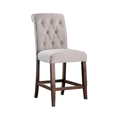 Sania III Rustic Oak Counter Height Chair