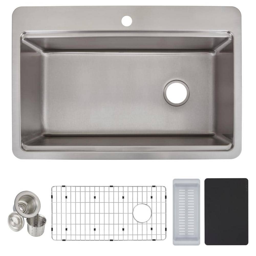 Kitchen Details Self Draining Collapsible Plastic Wash Basin Strainer, Gray  