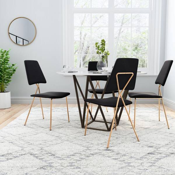 home depot black chairs