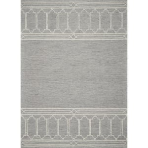 Carlos Grey 2 ft. x 4 ft. Area Rug