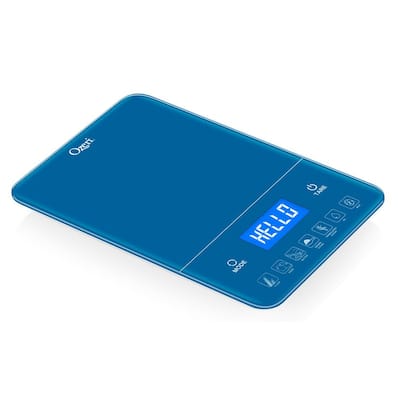 Ozeri ZK27 LCD Kitchen Food Scale in Stainless Steel, with Battery-Free  Kinetic Charging Technology ZK27 - The Home Depot