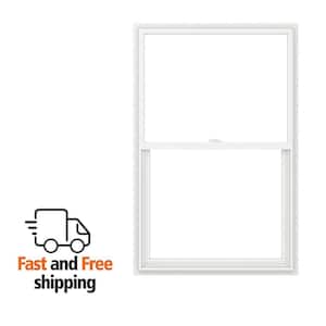 JELD-WEN V-2500 35.5 in. x 47.5 in. Single Hung Vinyl LowE White