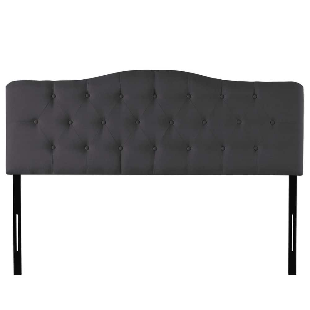 HOMESTOCK Headboards for Queen Size Bed, Upholstered Button Tufted Bed