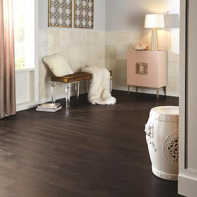 Onyx Acacia 3/8 in. Thick x 5 in. Wide x Varying Length Click Lock Exotic Engineered Hardwood Flooring (26.25sq.ft/case)