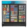 Koolmore 3 Glass Commercial Display Refrigerator Upright Beverage ...