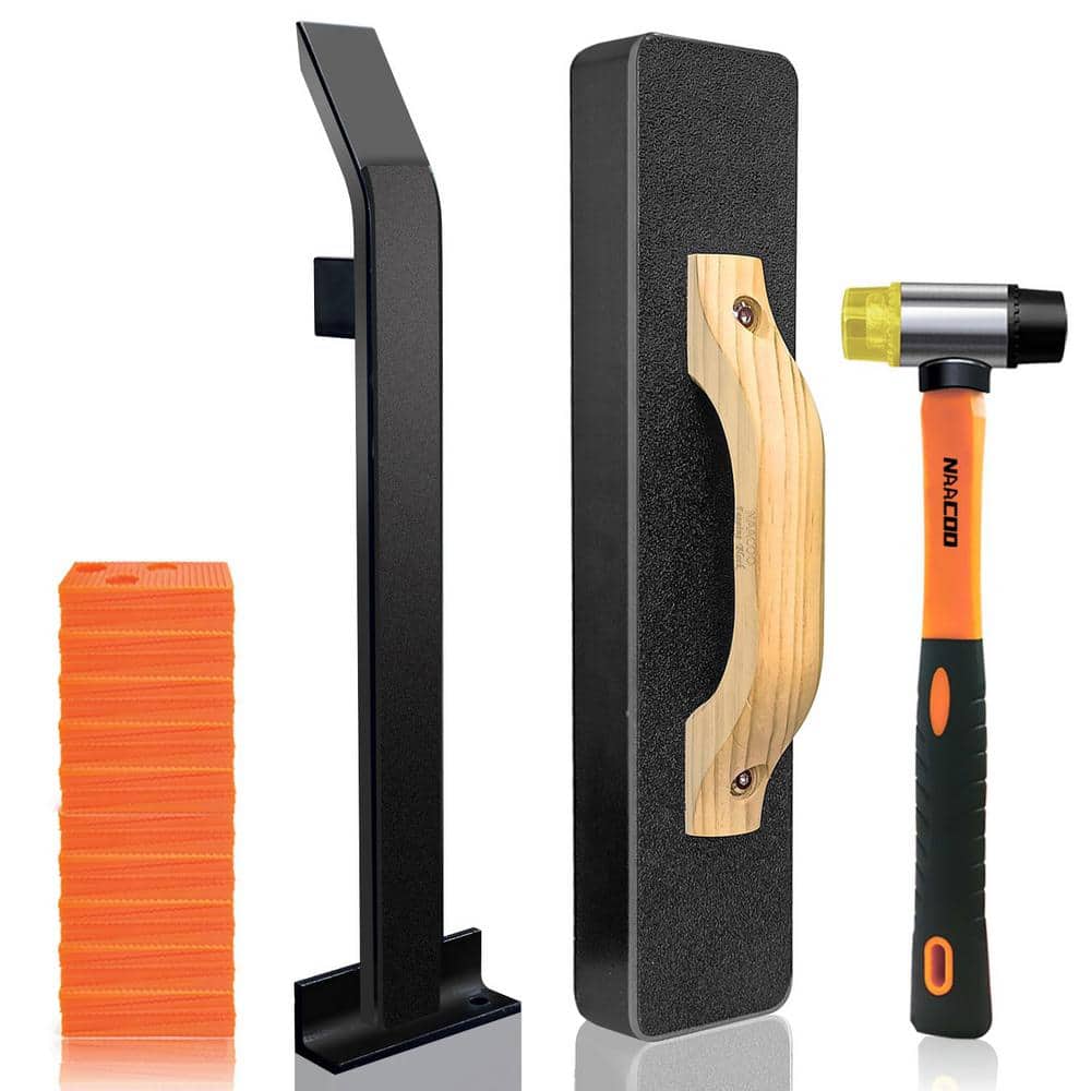 4-in-1 Carbon Steel Laminate Flooring Tools, Vinyl Flooring Tools, Tapping 
