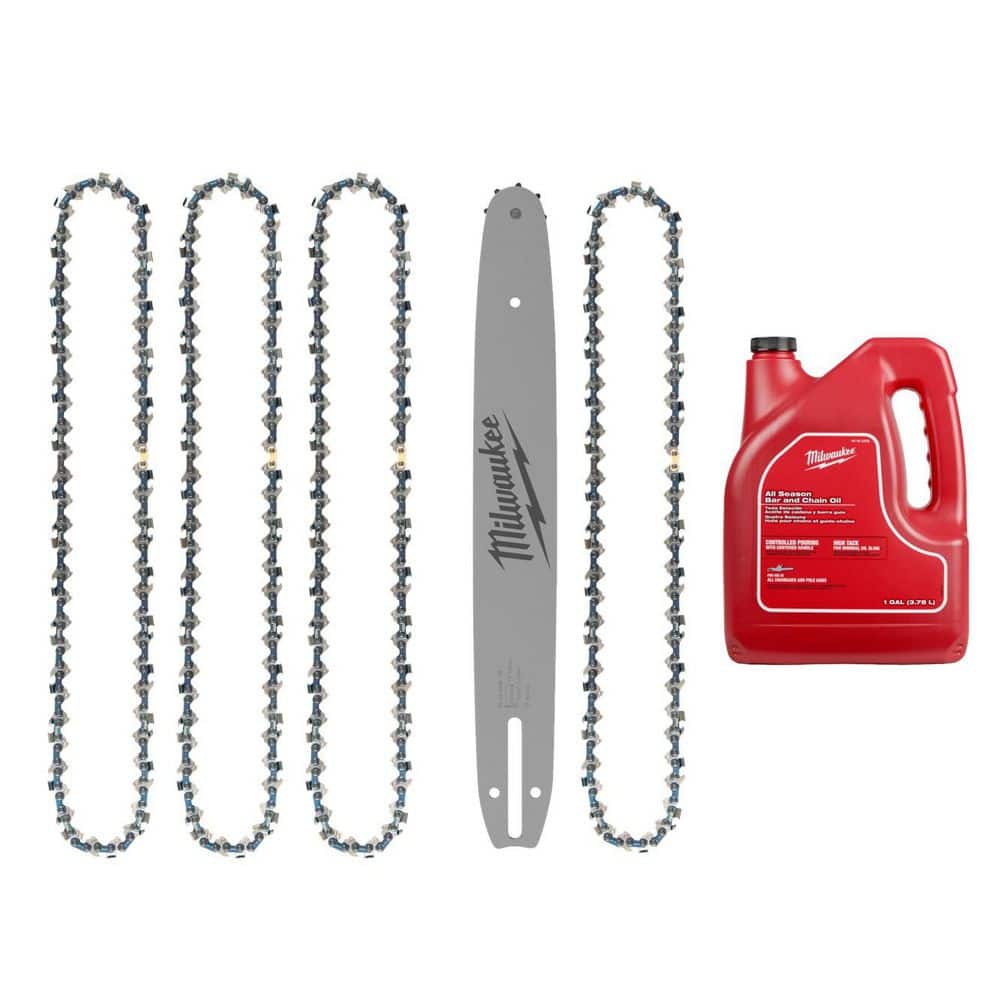 14 in. Chainsaw Chain w/. 325 in. Low Profile Pitch &. 043 in. Gauge (3-Pack), 14 in Bar & Chain Combo, Bar & Chain Oil price history on PriceWatchPro