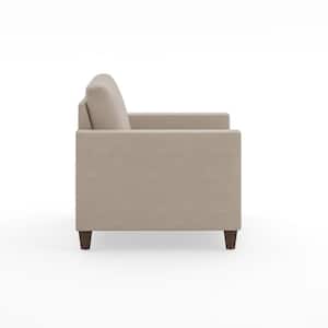 Dylan Beige Upholstered Arm Chair