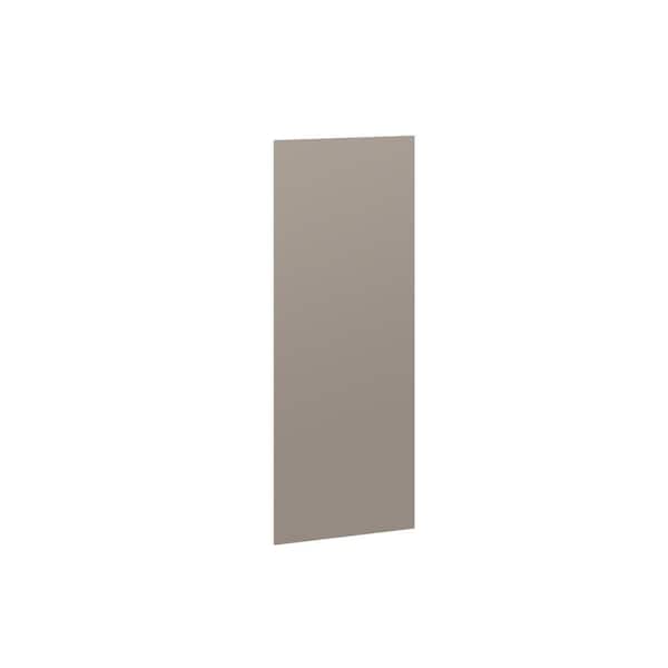 Hampton Bay Courtland 11.25 in. W x 30 in. H Kitchen Cabinet End Panel in Sterling Gray