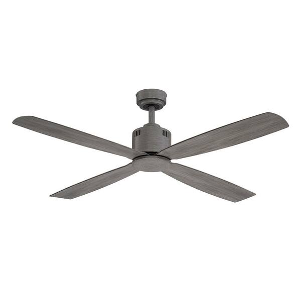 Kitteridge 52 in. Indoor Grey Wood Tone Ceiling Fan